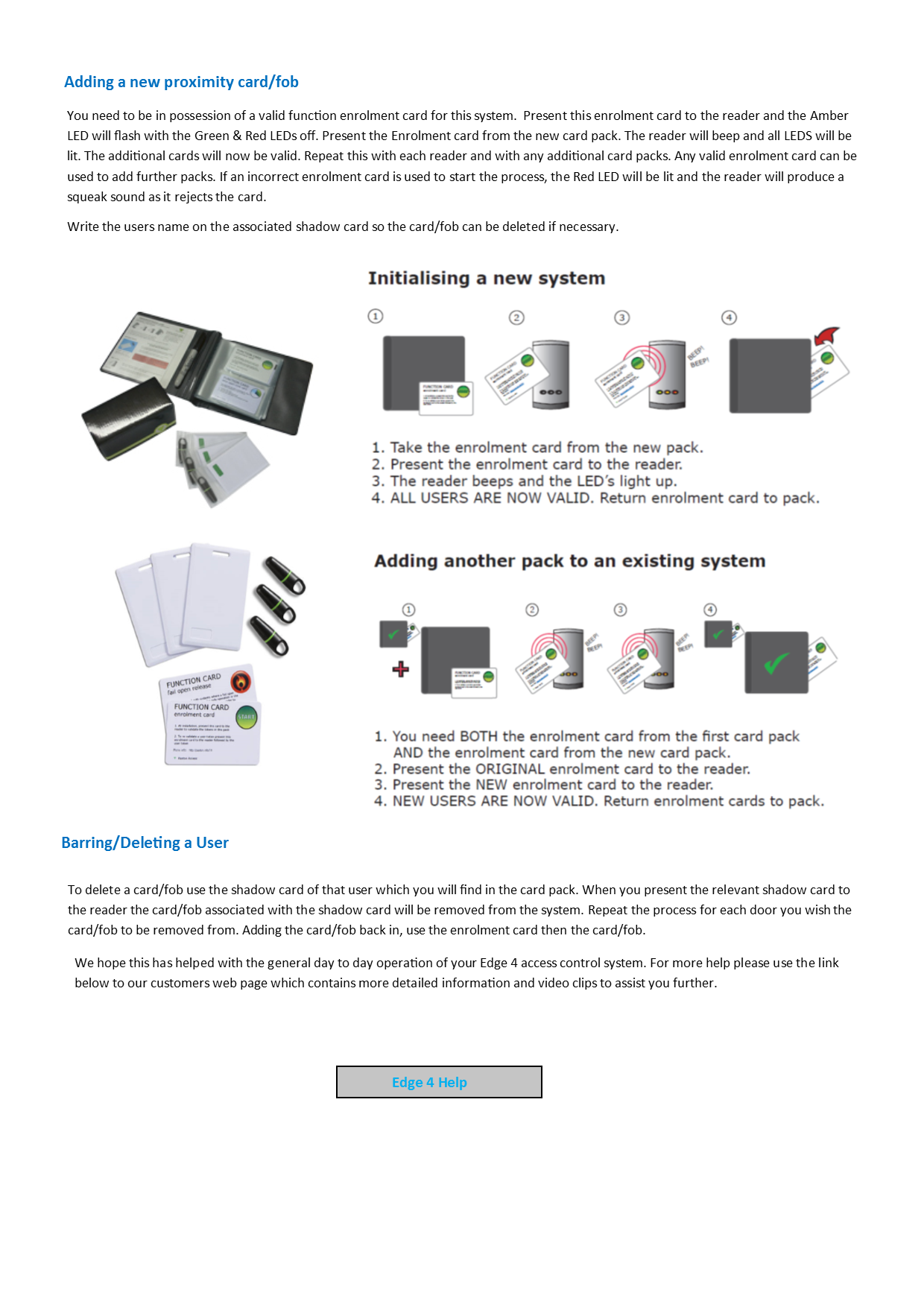 Paxton Switch2 adding cards Inventry Systems, Access Control, CCTV Edge 4 Solutions
